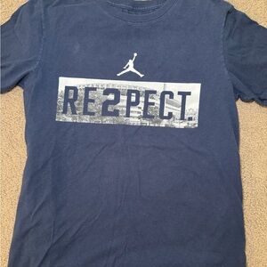 Jordan Men’s Navy RE2PECT Graphic Tee